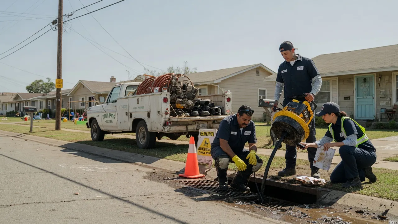 Drain Cleaning in Olmitz, KS near me